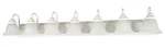 Nuvo 60-294 Wall Mounted Vanity Fixture Textured White Finish. Fixed Price $218.30.
