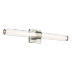 Kichler Laurene Light Linear Bath Medium, Brushed Nickel/clear - 55238NILED. Fixed Price $379.99.