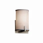 Justice Design Textile Century Ada 1 Lt Sconce, Brsh Nkl, Wht, Led. Fixed Price $222.40.