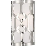 Crystorama 2262-PN Jennings Bath Sconce Wall Light Polished Nickel. Fixed Price $177.62.