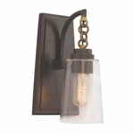 New Kalco Dillon Milled Iron Light Sconce Bronze 504921MI. Fixed Price $125.00.