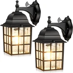 2-PACK Dusk Dawn Outdoor Wall Lantern, Exterior Light Fixtures With Photoc.... Fixed Price $76.95.