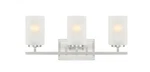 Designers Fountain D239M-3B Carmine Light 21"W Bathroom Vanity Nickel. Fixed Price $100.74.