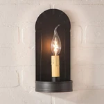 Irvin's Tinware Fireplace Wall Sconce - Primitive Country Lighting New. Fixed Price $69.95.