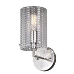 Vaxcel Ella 1L Wall Sconce Satin Nickel. Fixed Price $85.00.
