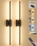 Ouyulong Battery Operated Wall Sconces Set Of 2, 10000MAH Wireless Rechargeab.... Fixed Price $102.48.