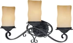 Volume Lighting V4583 Iron Sevilla 3-LIGHT 23"W Bathroom Vanity. Fixed Price $158.40.