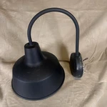 Maximpier Single Light 13" Tall Outdoor Wall Sconce With Metal Warehouse Shade. Fixed Price $40.00.