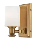 Minka Lavery 5171 Gold 1-LIGHT Bathroom Sconce From The Harbour Point Collection. Fixed Price $106.44.