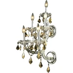 Elegant Lighting 2800W5C-GT/RC Maria Theresa Wall Sconce Chrome. Fixed Price $434.00.