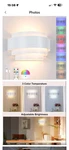 Lightess Battery Operated Wall Sconces With Remote Control, Dimmable. Fixed Price $30.39.
