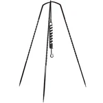 56.5 Inch Medieval Outdoor Camping Forged Iron Tripod W/ Adjustable Pot Hook. Fixed Price $99.99.