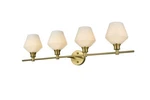Elegant Lighting LD2321 Gene 4 38"W Vanity - Gold. Fixed Price $240.00.