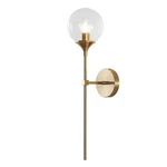 Kco Lighting Vanity Clear Bubble Glass Wall Lights Modern Globe Round Sconces.... Fixed Price $71.15.