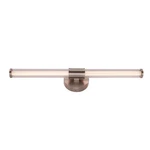 Craftmade Contrast 1 Light Vanity, Nickel/clear/frosted 20224BNK-LED. Fixed Price $105.60.