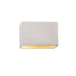 Justice Design Ambiance Led 10" Outdoor Sconce, Bisque CER-5645W-BIS. Fixed Price $230.00.