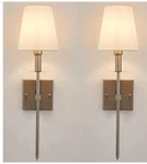 Kartoosh Wall Sconces Set Of 2 Dimmable Lighting Classic Hardwired. Fixed Price $32.95.