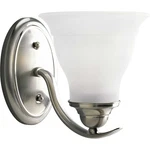 Progress Lighting P3190 Trinity Single-light Bathroom Sconce Nickel. Fixed Price $52.50.