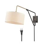 Holkirt Bedroom Swing Arm Lamp Bedside Sconce,plug In/wall Mount + .... Fixed Price $155.05.