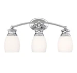 Savoy House 8-9127-3-11 3-LIGHT 20.5 Bathroom Vanity Wall Polished. Fixed Price $38.00.