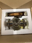 Restoration Hardware Rh Edison Double Wall Sconce Polished Nickel 68450275PN. Fixed Price $299.00.