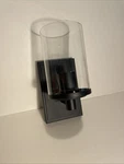 Bathroom Sconce Glass Black Wall Xinbei XB-W1240-1-MB Lighting. Fixed Price $18.00.
