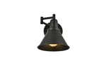 Elegant Lighting LD7326W7 Varden 8" Tall Bathroom Sconce - Black. Fixed Price $88.00.