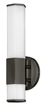 Hinkley Lighting 51150 Facet 2 14" Tall Led Bathroom Sconce - Black. Fixed Price $329.00.