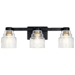 Kichler 55012 Vionnet 3 Light 24"W Bathroom Vanity - Black. Fixed Price $187.99.