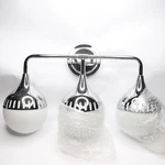Monteaux 3-LIGHT Bathroom Vanity Fixture Only. Fixed Price $33.72.