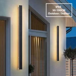 Outdoor Long Strip Modern Led Wall Lighting Fixture Lamps For House Courtyard. Fixed Price $29.32.