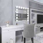 Design House Steel Vanity In Polished Chrome 4-LIGHT. Fixed Price $49.55.