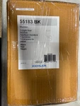 Kichler 55183BK Madden 15" Tall Bathroom Sconce - Black. Fixed Price $29.69.