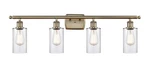 Used Innovations Lighting 516-4W-AB-G802 Clymer Bath VANITY-9.88 Inch. Fixed Price $392.70.