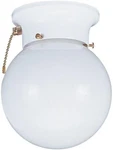 Ceiling Light, White Energy Star Led Sea Gull Lighting 5367PC-15 Flush. Fixed Price $61.99.