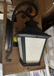 Emliviar Large Outdoor Wall Light, 25" Modern Front Porch. Fixed Price $150.58.