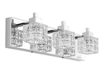 Trlife Bathroom Vanity Fixtures 3 Lights 19INCHES Crystal Modern.... Fixed Price $39.99.