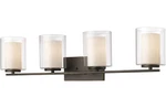 Z-lite Bellevue ZBF43605ODBRZ Sylvia Light 32" Bathroom Vanity Old Brnz 426-4V. Fixed Price $143.99.