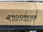 Progress Lighting P300372-009 Adley 6-LIGHT 49" Vanity, Clear Glass Bn. Fixed Price $214.99.