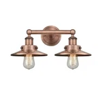 Innovations Lighting 616-2W-8-17 Railroad Vanity Copper. Fixed Price $191.84.