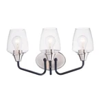 Maxim Lighting 26122CLBKSN Goblet Bathroom Vanity Black/satin Nickel. Fixed Price $19.99.