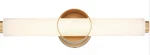 Eurofase Santoro Led 20" Bath Vanity Wall Mount, Gold, 3000K (39316-011). Fixed Price $42.83.