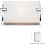 George Kovacs P5210-077 Open Box Cubism Wall Sconce Chrome. Fixed Price $67.00.