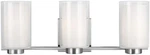 Murray Feiss 3-LIGHT Vanity Satin Nickel VS22603SN. Fixed Price $64.95.
