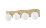 Mitzi Lighting H385304-AGB Aspyn 4-LIGHT Bath Aged Brass Led Modern Vanity. Fixed Price $139.00.