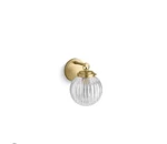 Kohler Embra Wall Sconce By Studio Mcgee One-light Brushed Moderne Brass. Fixed Price $158.20.