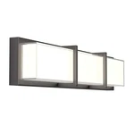 Artika Subway 27 In. 1-LIGHT Matte Black Modern Integrated Led Vanity Bar. Fixed Price $49.99.