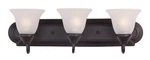 Maxim 8013 Essentials 24"W Bath Light. Fixed Price $54.40.