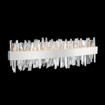 Glacier 24 Led Bath Light-chrome And Crystal Elegance. Fixed Price $4545.00.
