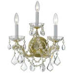 Crystorama Lighting Group 4403-CL-MWP Maria Theresa 14" Gold. Fixed Price $244.02.